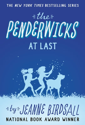 Paperback of The Penderwicks at Last by Random House Children's Books, showing the book cover with colorful illustrations.