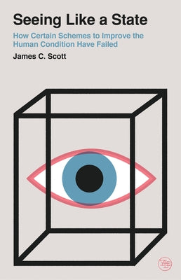 Paperback of "Seeing Like a State" by Yale University Press showing the book cover with title and author details.