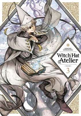Paperback of Witch Hat Atelier 3 by Kodansha Comics featuring colorful cover art with whimsical illustrations.