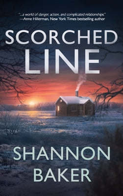 Paperback of "Scorched Line" by Severn River Publishing, showing the book cover with title and author details.