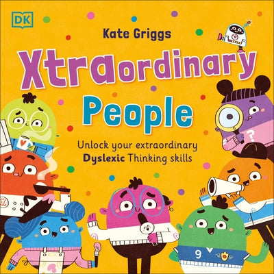 Paperback of Xtraordinary People by DK Publishing, featuring colorful cover art showcasing inspiring individuals