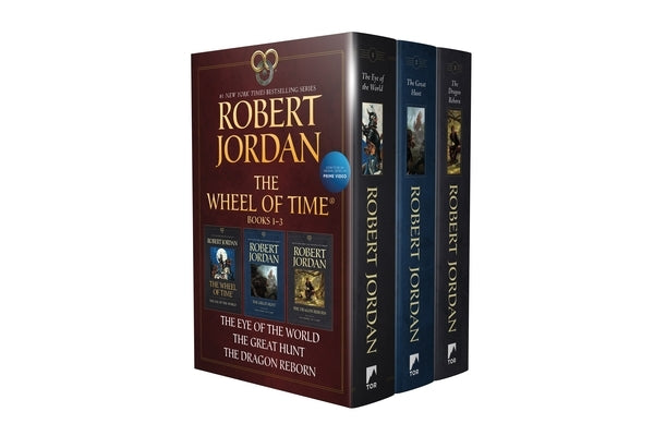 Wheel of Time Paperback Boxed Set I: The Eye of the World, the Great Hunt, the Dragon Reborn Hardcover Tor Books