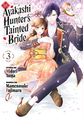 Paperback of The Ayakashi Hunter's Tainted Bride 3 manga by Kodansha Comics, featuring cover art with anime-style characters.