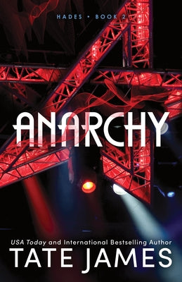 Paperback of Anarchy novel by Bloom Books, featuring a cover with bold artwork and title design.