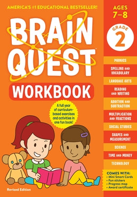 Brain Quest Workbook: 2nd Grade Revised Edition Paperback Workman Kids