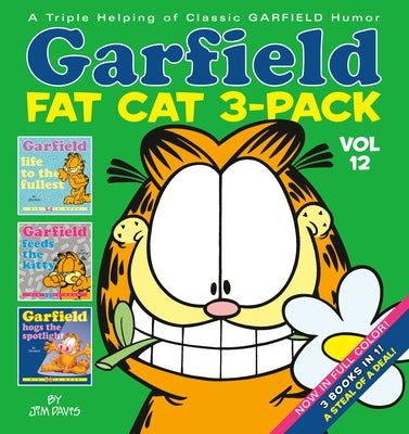 Garfield Fat Cat 3-Pack paperback books by Random House Worlds featuring Garfield and humorous cat illustrations.