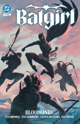 Paperback of Batgirl Vol. 2: Bloodlines comic book by DC Comics featuring Batgirl in costume with vibrant cover art.