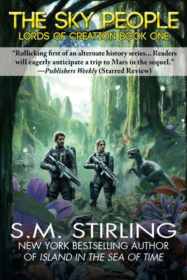 Paperback of The Sky People by CAEZIK SF & Fantasy, featuring a cover image with a futuristic sky scene.
