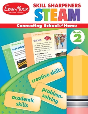 Skill Sharpeners: Steam, Grade 2 Workbook Paperback Evan-Moor Educational Publishers