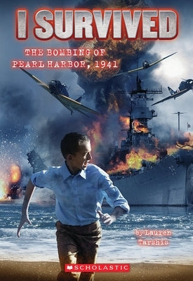 Paperback book titled "I Survived the Bombing of Pearl Harbor, 1941" from Scholastic Paperbacks, featuring a cover illustration.
