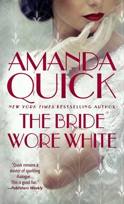 Mass market paperback of "The Bride Wore White" by Berkley Books, featuring a cover with a wedding-themed illustration.