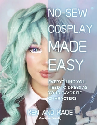 Paperback book titled "No-Sew Cosplay Made Easy" by Page Street Publishing, showing colorful cosplay costume examples on the cover.