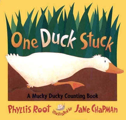 Paperback of "One Duck Stuck: A Mucky Ducky Counting Book" by Candlewick Press showing colorful duck illustrations.