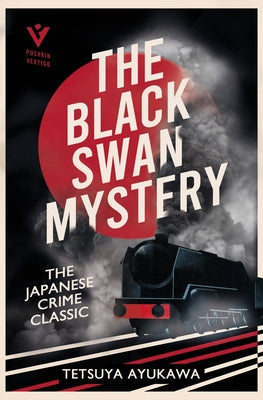 Paperback of The Black Swan Mystery by Pushkin Vertigo featuring a dark, mysterious cover with black swan artwork.