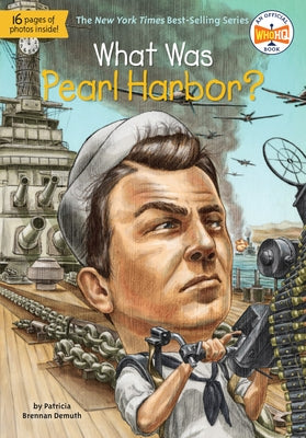 Paperback book titled "What Was Pearl Harbor?" by Penguin Workshop, featuring a cover illustration related to the historical event.