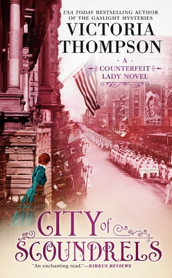Mass market paperback of "City of Scoundrels" by Berkley Books, featuring cover art with cityscape and urban scene.