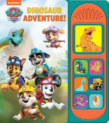Nickelodeon Paw Patrol: Dinosaur Adventure! Sound Book [With Battery] Board Book Pi Kids
