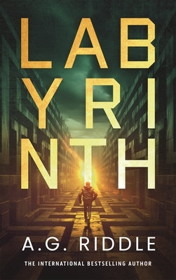 Paperback copy of "Labyrinth" by Head of Zeus, showing the front cover with intricate artwork and title text.