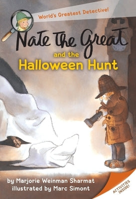 Paperback of Nate the Great and the Halloween Hunt by Yearling Books, featuring colorful cover art with Nate and Halloween themes