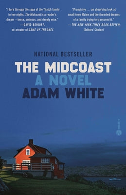 The Midcoast paperback book by Hogarth Press with a colorful cover featuring abstract artwork.