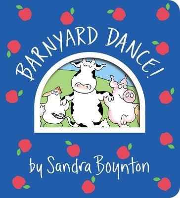 Barnyard Dance! board book by Boynton Bookworks featuring colorful farm animal illustrations and playful farmyard scenes.