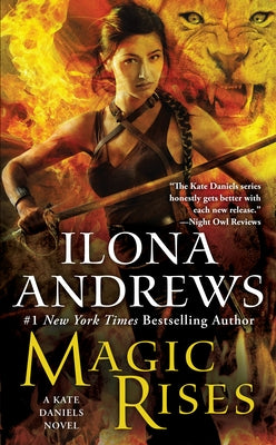 Cover of the mass market paperback "Magic Rises" by Ace Books, featuring fantasy-themed artwork and title text.