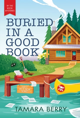 Cover of "Buried in a Good Book" mass market paperback by Poisoned Pen Press featuring a book-themed design.