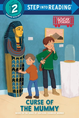 Paperback copy of Curse of the Mummy by Random House Books for Young Readers with a colorful illustrated cover.