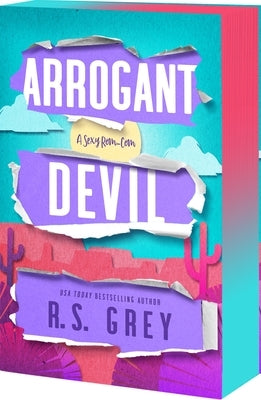 Paperback of Arrogant Devil by Entangled: Amara, showing the book cover with dark and bold design elements.