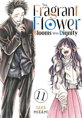 Paperback of The Fragrant Flower Blooms with Dignity 11 by Kodansha Comics, showing the book cover with colorful floral artwork.