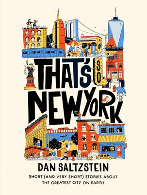 Paperback of That's So New York book by Chronicle Books featuring short stories about the city on the cover.
