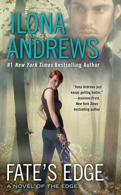 Cover of Fate's Edge mass market paperback book by Ace Books, featuring dark fantasy artwork with a mysterious character.
