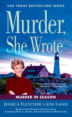 Mass market paperback of Murder, She Wrote: Murder in Season book by Berkley Books, featuring a book cover with Jessica Fletcher.