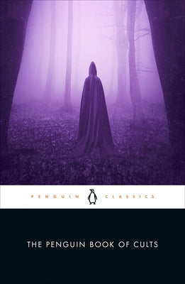Paperback of The Penguin Book of Cults by Penguin Publishing Group, featuring a colorful cover with illustrations and text.