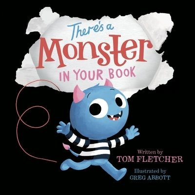 Colorful board book titled "There's a Monster in Your Book" by Random House, featuring fun monster illustrations for kids and toddlers.