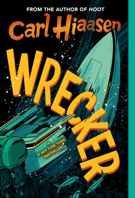 Paperback copy of the book Wrecker by Yearling Books, featuring the front cover with colorful artwork.