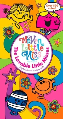 Paperback of The Lovable Little Misses by Grosset & Dunlap featuring colorful illustrated covers of adorable characters.