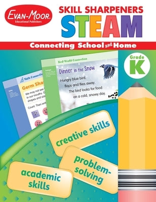 Skill Sharpeners: Steam, Kindergarten Workbook Paperback Evan-Moor Educational Publishers