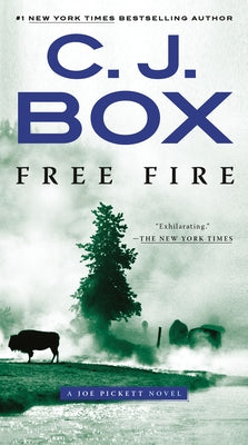 Cover of the mass market paperbound book "Free Fire" by G.P. Putnam's Sons featuring a dramatic action scene.