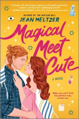Paperback of Magical Meet Cute novel by Mira Books, featuring colorful cover art with whimsical illustrations.