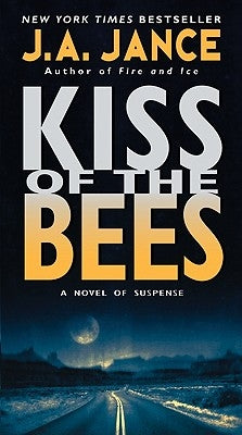 Mass market paperback of "Kiss of the Bees" by Harper, showing the book cover with floral and bee illustrations.