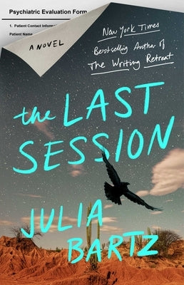 Paperback of The Last Session by Atria Books, featuring the book cover with dark, moody artwork and title text.