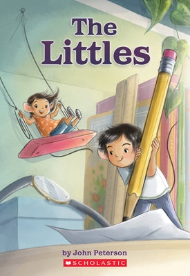 Paperback of The Littles by Scholastic Paperbacks featuring the book cover with colorful illustrations and title text.
