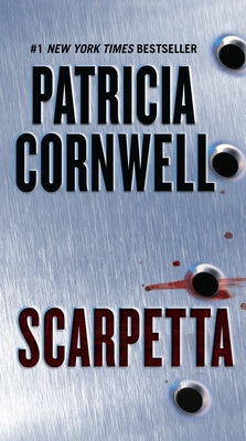 Scarpetta mass market paperback by Berkley Books featuring detailed cover art with a mysterious, dark-themed design.