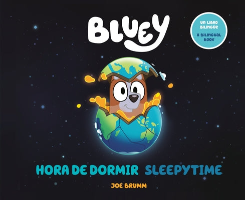 Bilingual paperback of Bluey: Sleepytime/Hora de Dormir by Penguin Young Readers, showing the colorful book cover with Bluey characters.