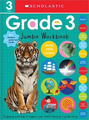 Third Grade Jumbo Workbook: Scholastic Early Learners (Jumbo Workbook) Paperback Cartwheel Books