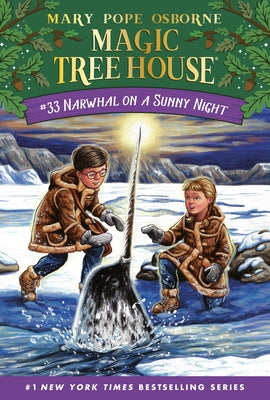 Paperback of "Narwhal on a Sunny Night" by Random House Books for Young Readers, featuring a colorful cover illustration with a narwhal.