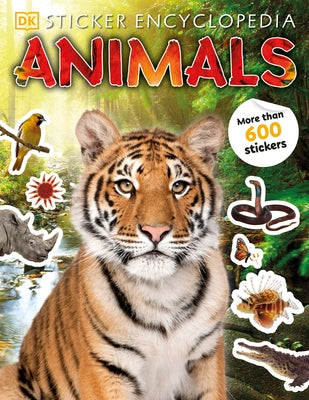 Sticker Encyclopedia Animals Paperback DK Publishing (Dorling Kindersley)