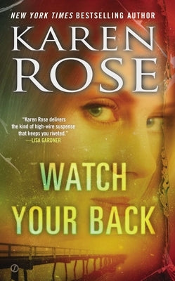 Cover image of "Watch Your Back" mass market paperback by Berkley Books, featuring a dark, suspenseful design with bold title text.