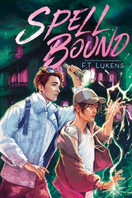 Paperback of "Spell Bound" by Margaret K. McElderry Books, featuring a colorful, illustrated book cover with magical themes.